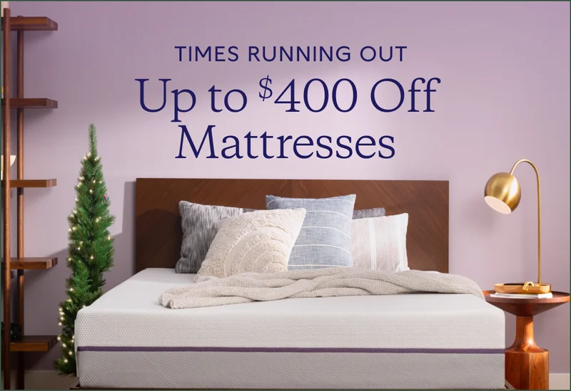 Up to $400 Off Mattresses