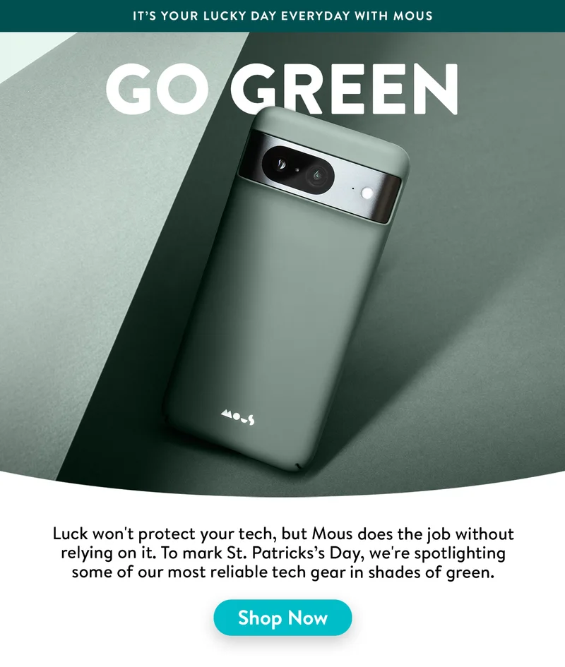 Go green