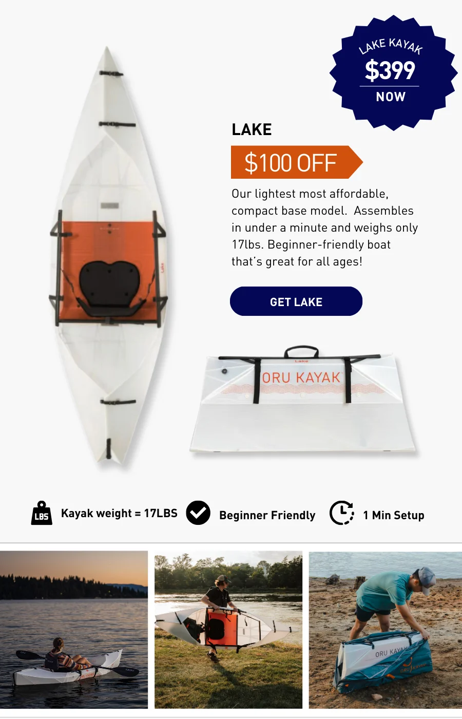 SHOP LAKE: $100 OFF