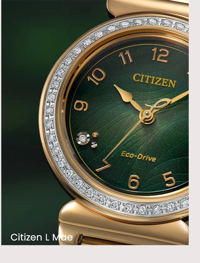 Closeup of the Citizen L Mae