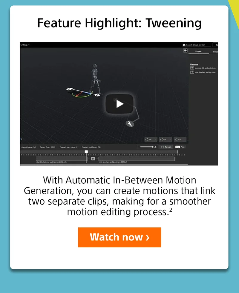 Feature Highlight: Tweening | Watch now