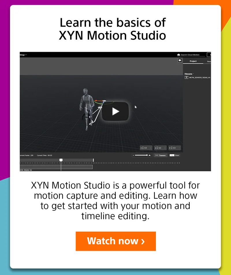 Learn the basics of XYN Motion Studio | Watch now
