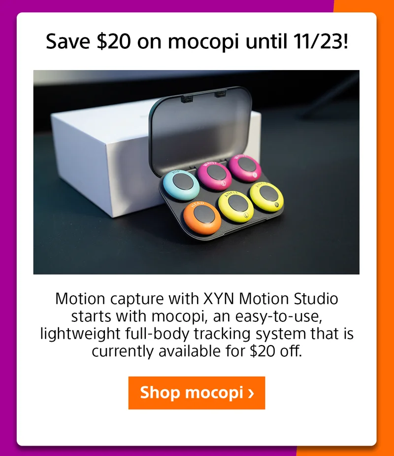 Save $20 on mocopi until 11/23 | Shop mocopi