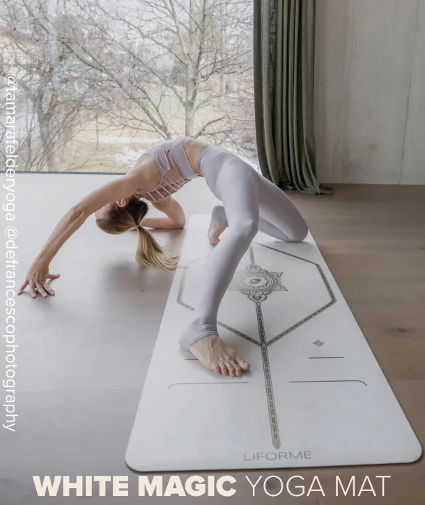 White Magic Yoga Mat