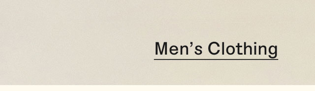 Men's Clothing