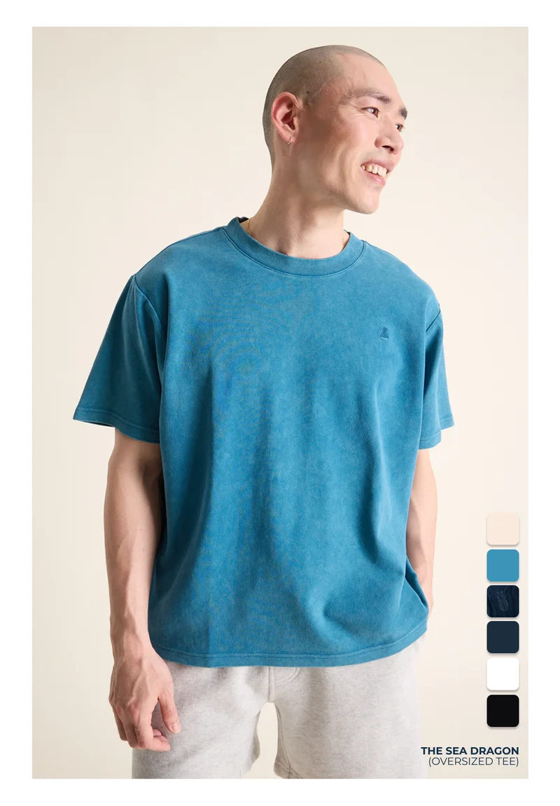 Oversized Tee: The Sea Dragon