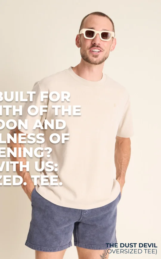 Oversized Tee: The Dust Devil