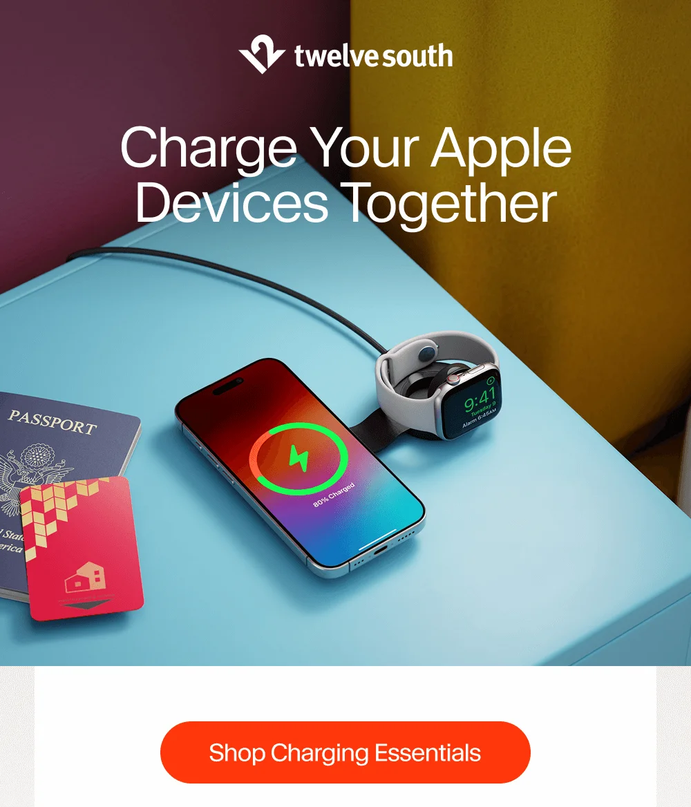Charge your apple devices together