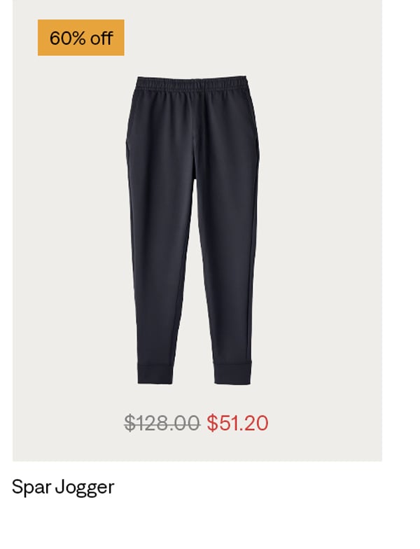 Spar Jogger: 60% off