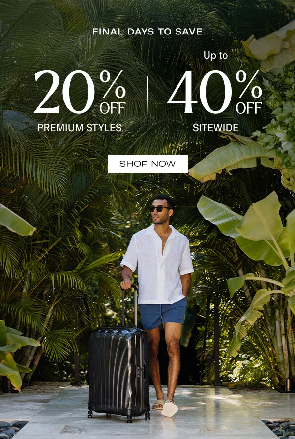 Shop 20% of Premium Collections and Up to 40% off Sitewide