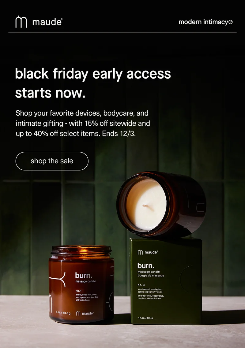 Black Friday Early Access Starts Now | Shop The Sale