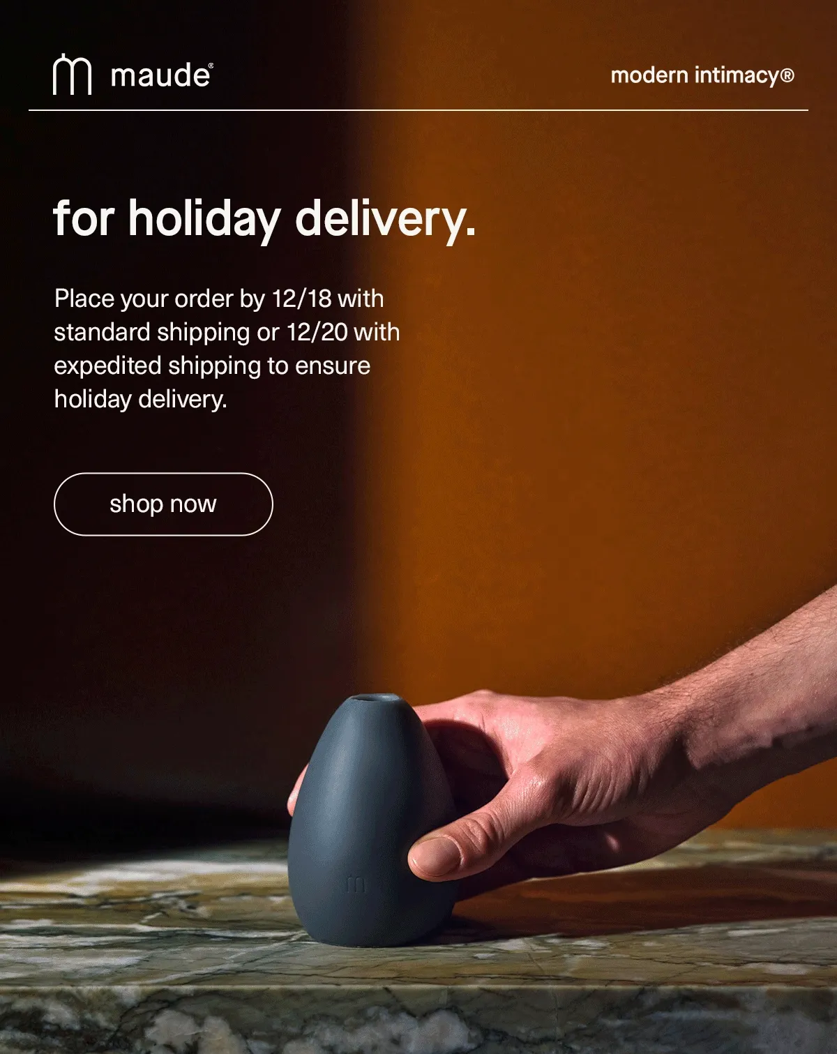 For Holiday Delivery | Place your order buy 12/18 with standard shipping or 12/20 with expedited shipping to ensure holiday delivery. | Shop Now