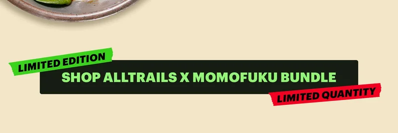 CTA: SHOP ALLTRAILS X MOMOFUKU BUNDLE. TAGS: LIMITED EDITION, LIMITED QUANTITY