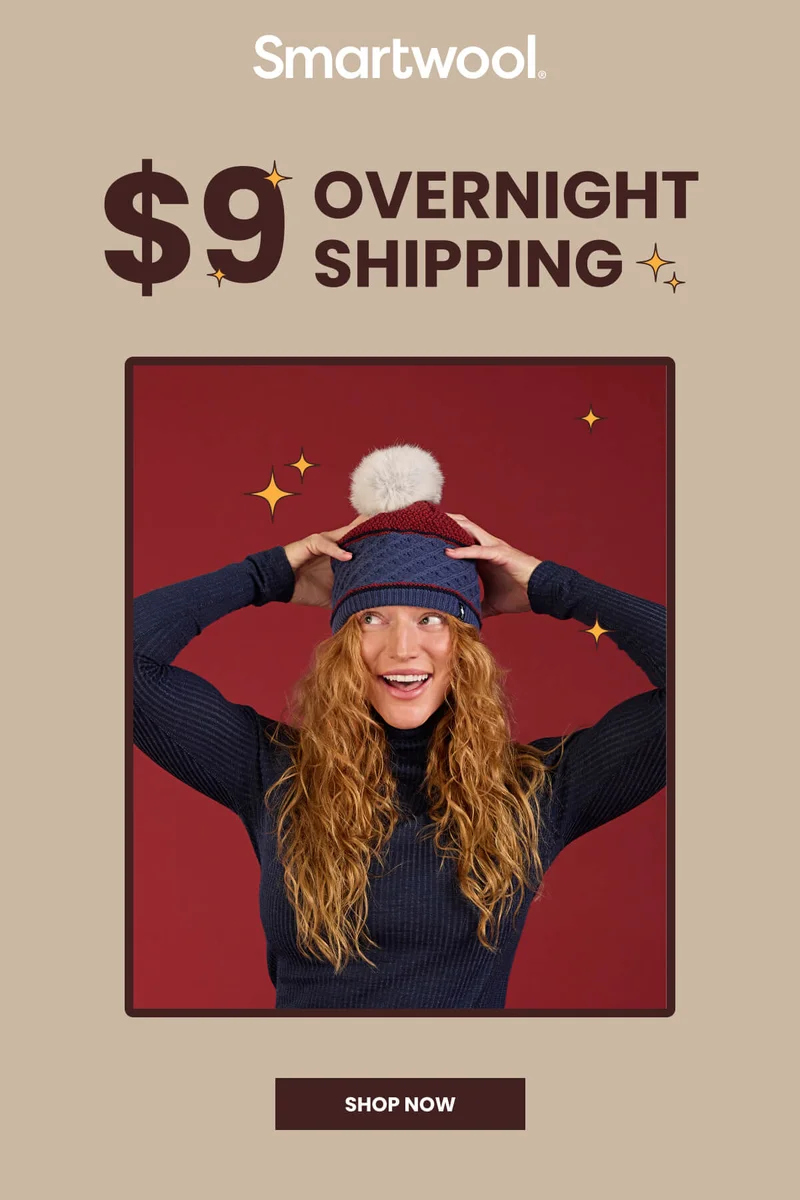 Get $9 Overnight Shipping