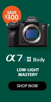 Alpha 7S III Shop Now