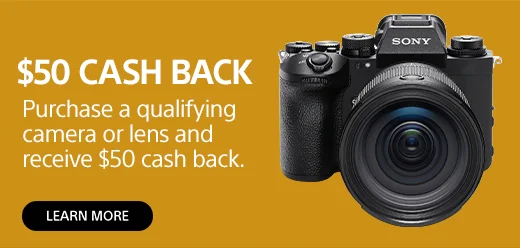 $50 Cash Back | Learn More