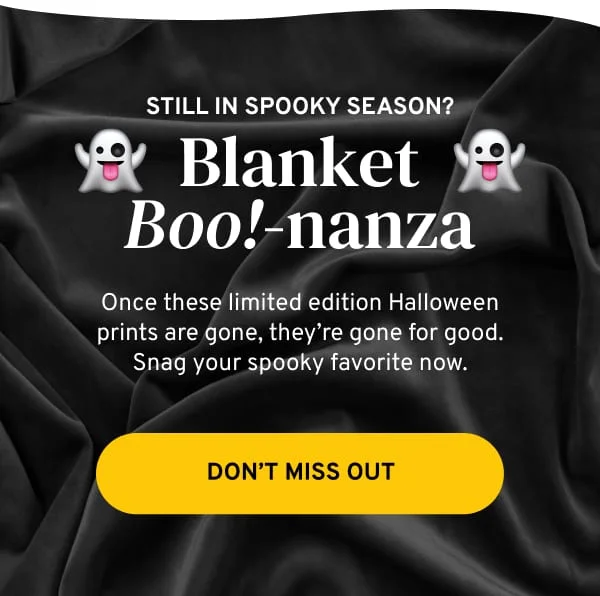 Blanket Boo-Nanza
