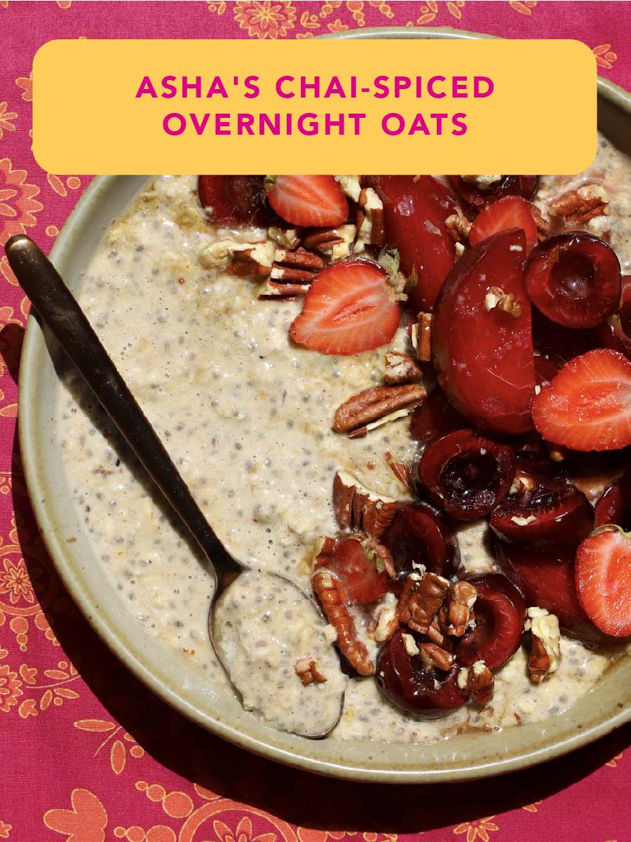 Asha's Chai-Spiced Overnight Oats
