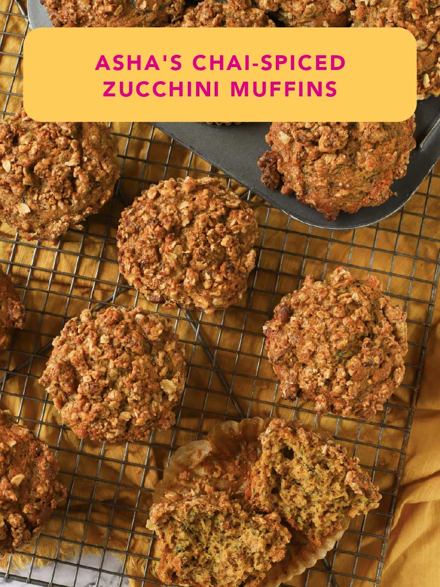 Asha's Chai-Spiced Zucchini Muffins