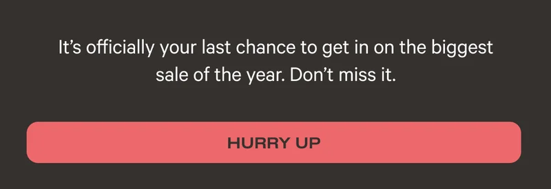 Our Place - Cyber Monday Ends Tonight! Biggest Discount = 45% - It's officially your last chance to get in on the biggest sale of the year. Don't miss it. - Hurry Up