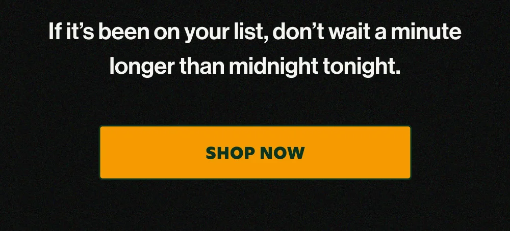 If it's been on your list