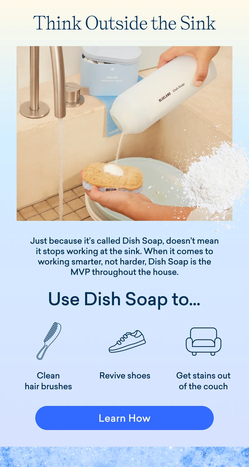 Secret uses for Powder Dish Soap