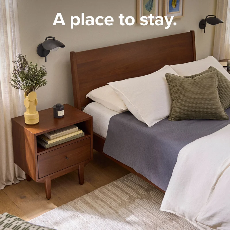 A place to stay.