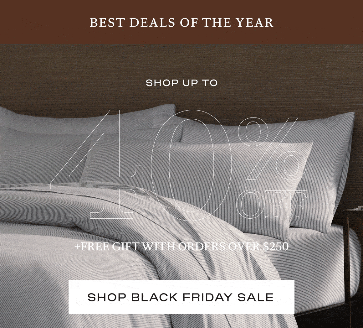 40% off sheet sets!