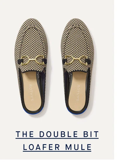THE DOUBLE BIT LOAFER MULE