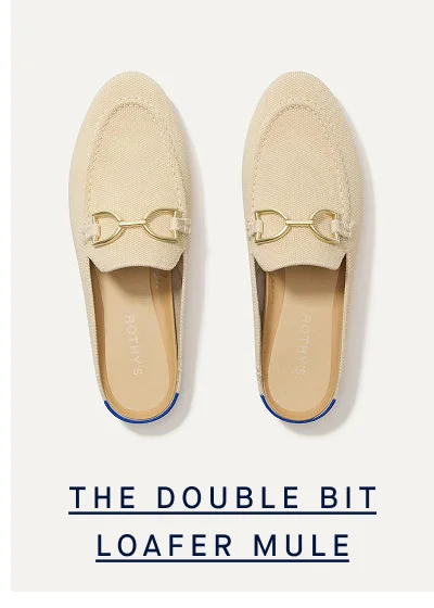THE DOUBLE BIT LOAFER MULE