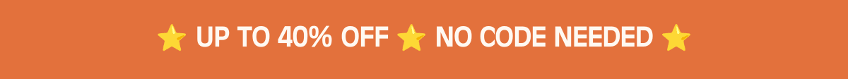 βοΈ UP TO 40% OFF βοΈ NO CODE NEEDED βοΈ