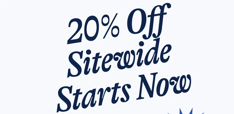 Save for summer. 20% Off Sitewide. Prime Summer Savings are officially on. Get 20% off sitewide* starting now—because your summer essentials shouldn’t have to wait. *Exclusions apply. Shop The Sale