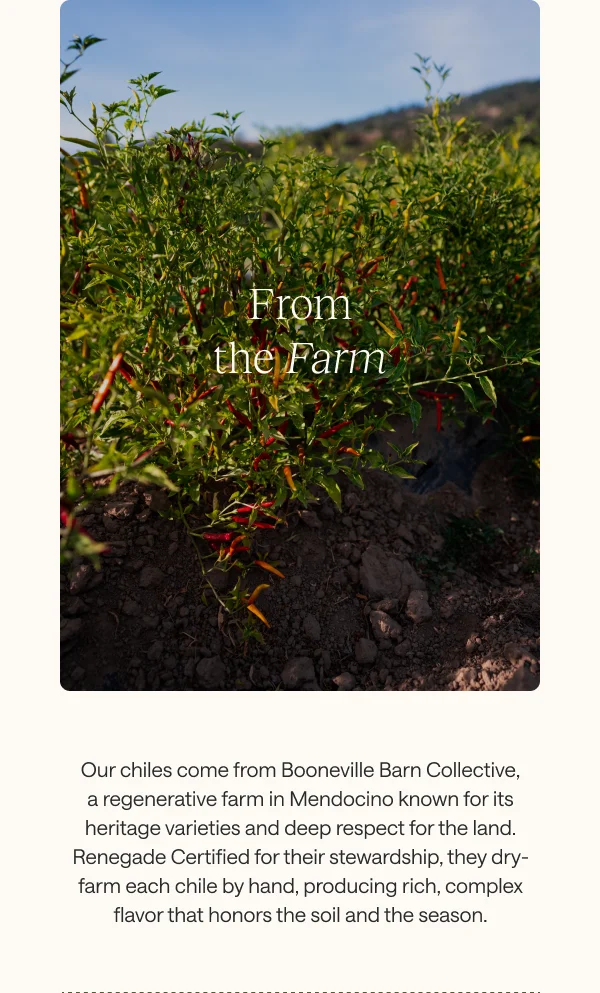 From the farm