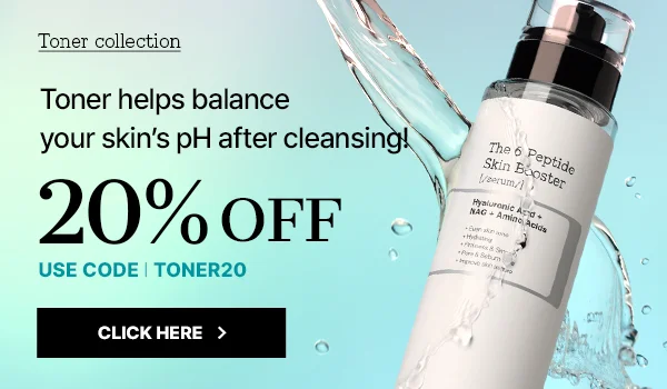 TONER HELPS BALANCE YOUR SKIN PH AFTER CLEANSING