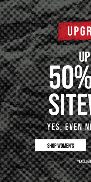 UPGRADE! Up to 50% off Sitewide. Yes, Even New Arrivals Shop Women's