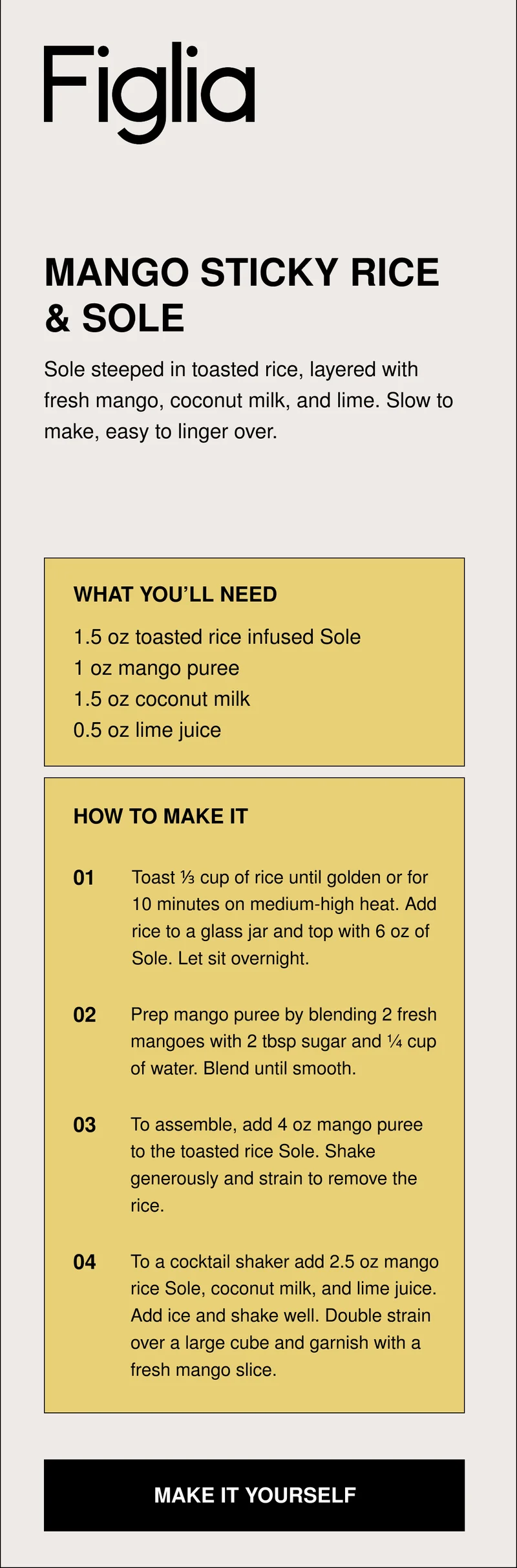 MAKE IT YOURSELF