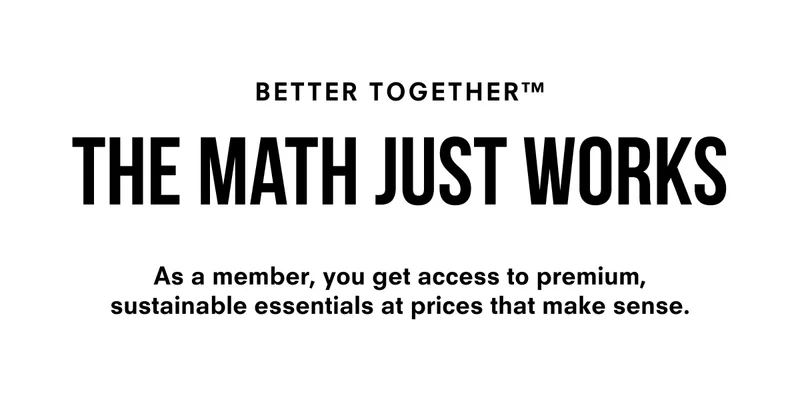 The math just works