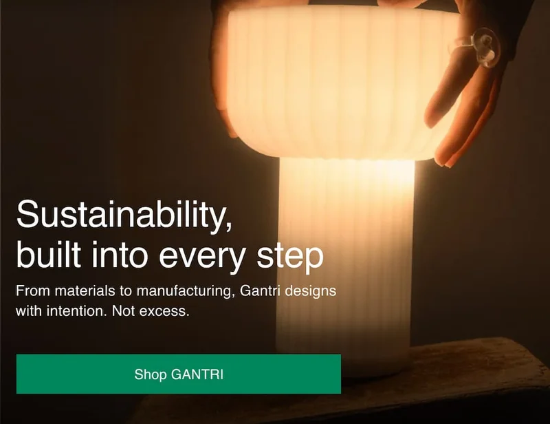 Sustainability, built into every step