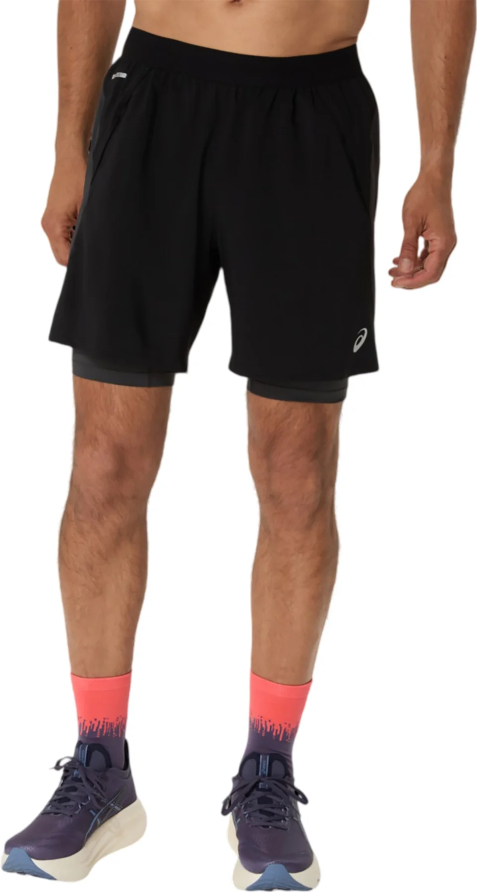 ASICS,  Road 2-N-1 Running Shorts 7