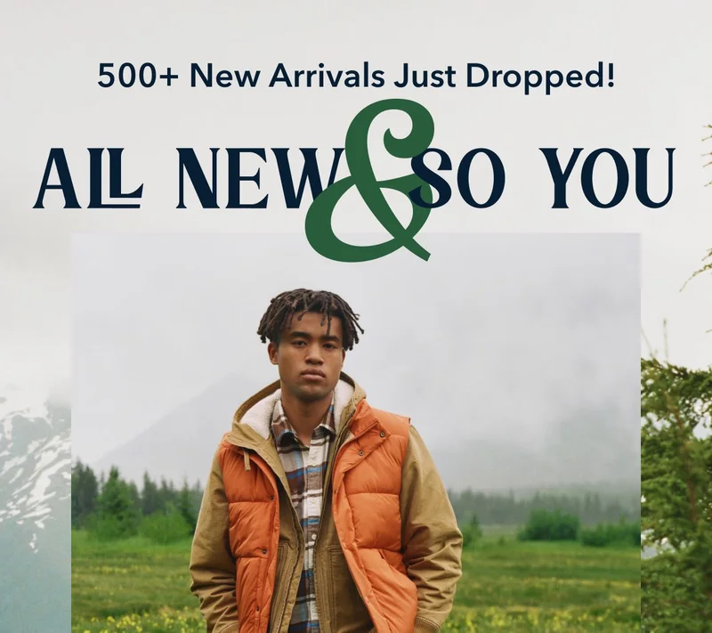 500+ New Arrivals Just Dropped!  All New & So You