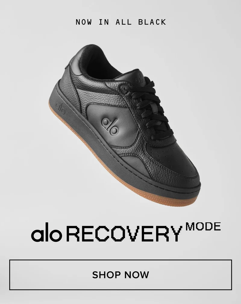 NOW IN ALL BLACK ALO RECOVERY MODE SHOP NOW