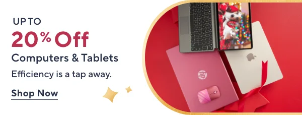 up to 20% off computers