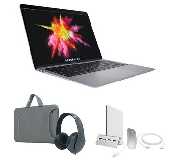 Apple MacBook Air 13" Laptop, M1 w/ Carry Case and Accessories