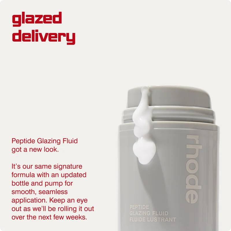 glazed delivery: peptide glazing fluid got a new look