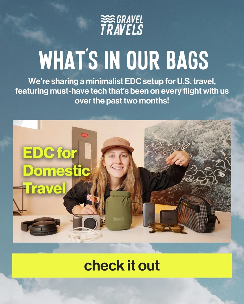 We’re sharing a minimalist EDC setup for U.S. travel, featuring must-have tech that’s been on every flight with us over the past two months!