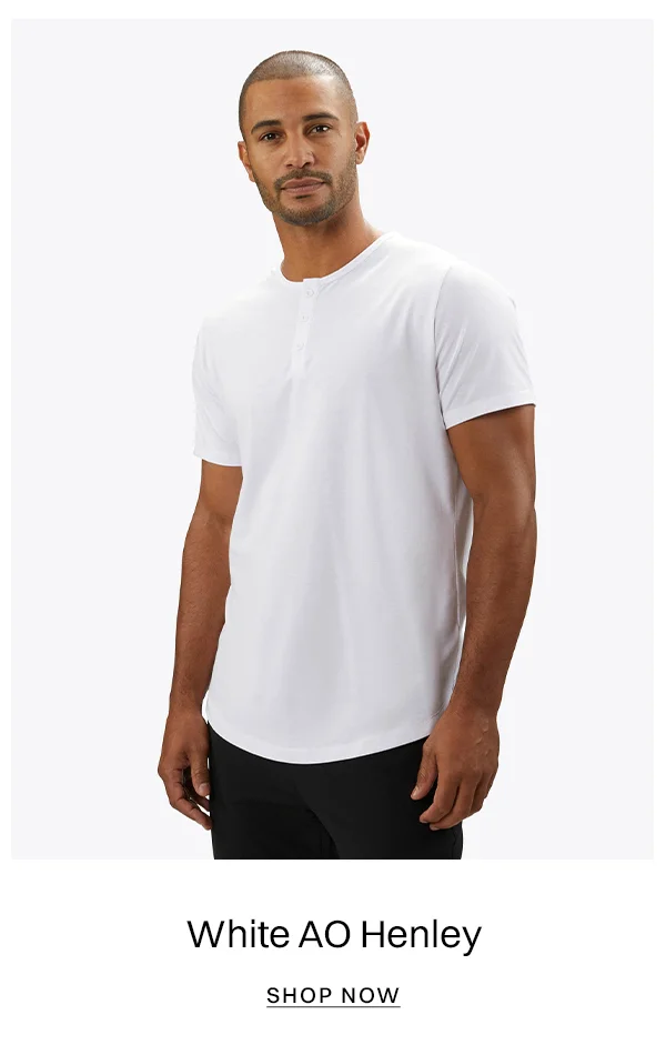 White AO Henley