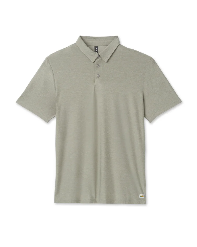 Image of Strato Tech Polo | White Sage Heather