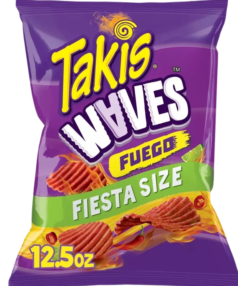 Image of Takis Waves - Fiesta Size - Fuego
