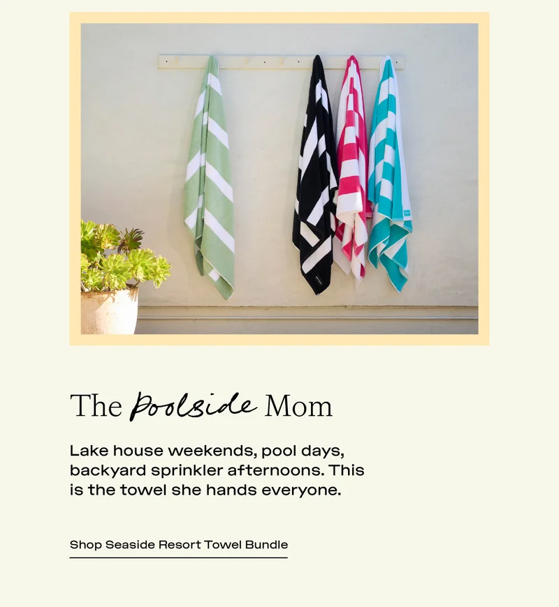 The Poolside Mom - Shop Seaside Resort Towel Bundle