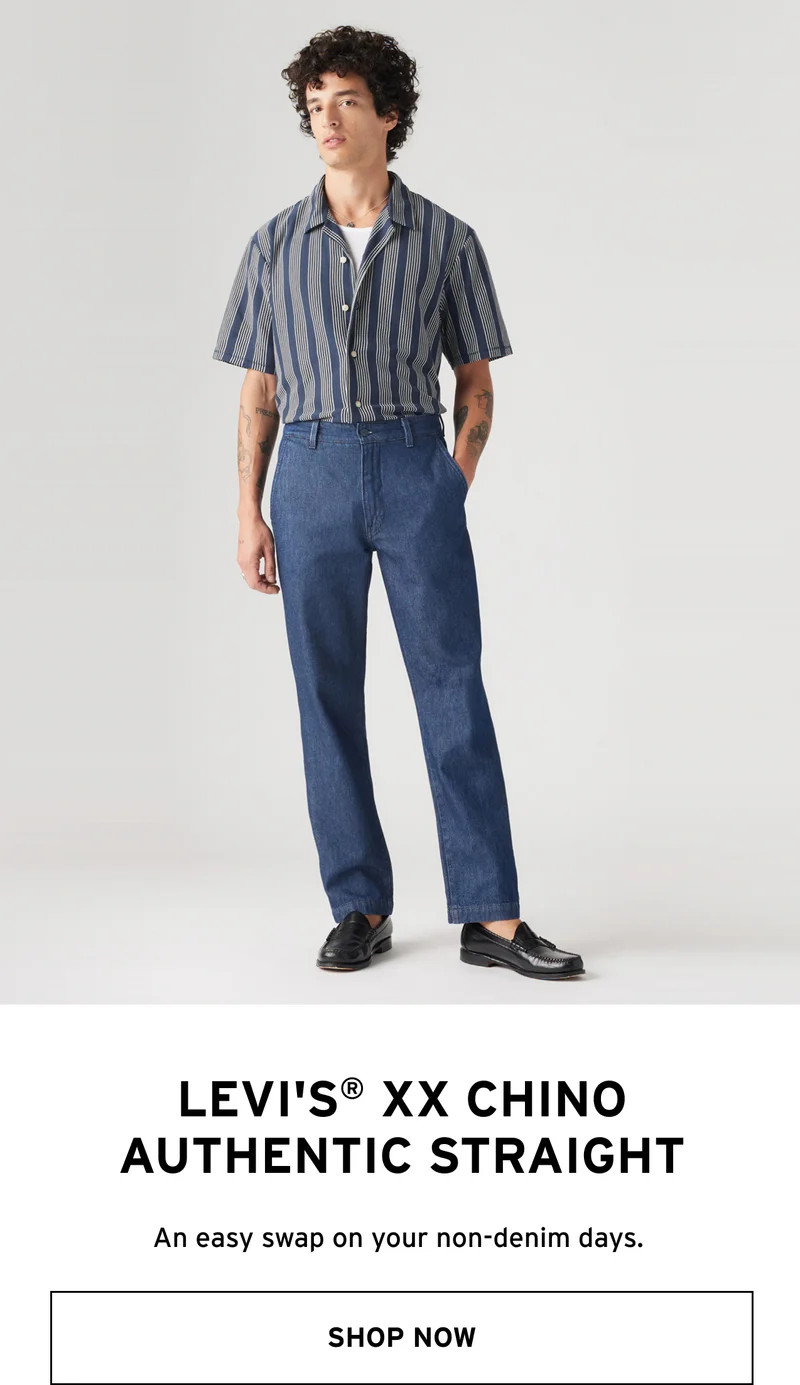 XX CHINO AUTHENTIC STRAIGHT